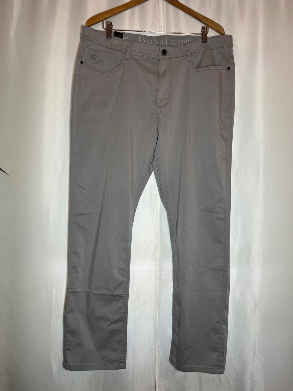 English Laundry Men’s Light Gray Chinos